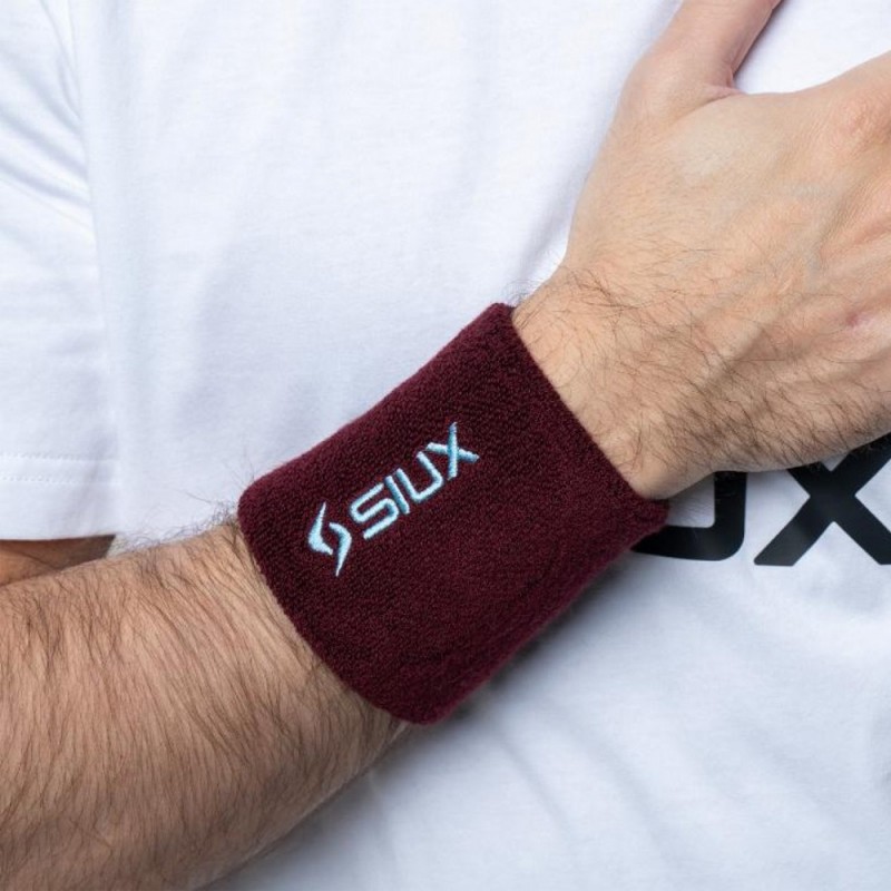 Polsini Siux Groove corti bordeaux