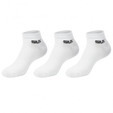 Calzini Siux Basic corti Pack 3u bianchi
