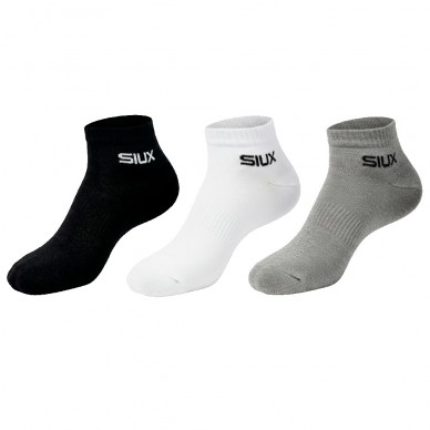 Calzini Siux Basic corte corto Confezione 3u mix