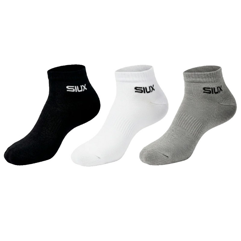 Calzini Siux Basic corte corto Confezione 3u mix