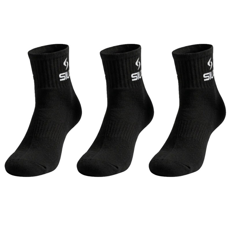 Calzini Siux Basic Pack 3u neri