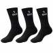 Calzini Siux Basic alte Pack 3u nere