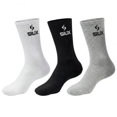Calzini Siux Basic alte Confezione 3u mix