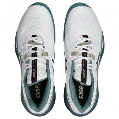 Scarpe Asics Gel Resolution X Clay white dark aubergine 2026