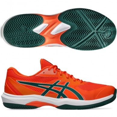 Scarpe Asics Game FF Padel energy orange jewel green 2026
