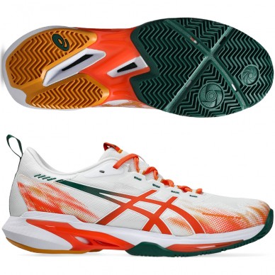 Scarpe Asics Sonicsmash FF bianco energy arancione 2026