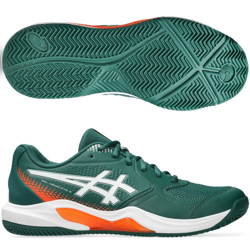 Scarpe Asics Gel Dedicate 9 Padel jewel green white 2026