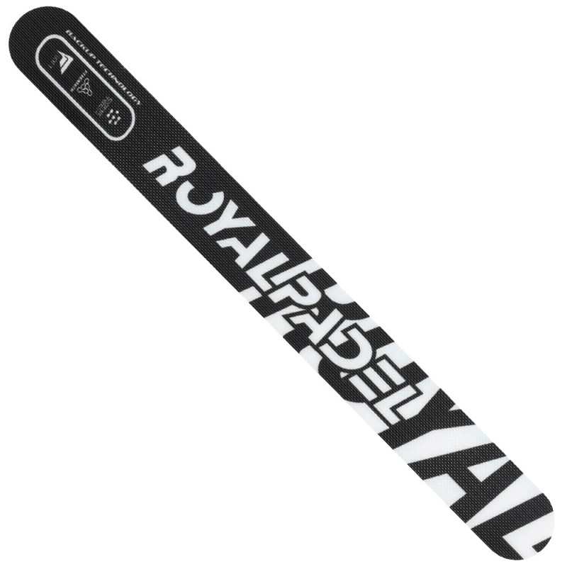 Protettore Royal Padel nero logo bianco