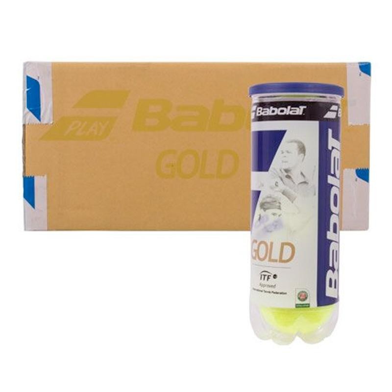 Cajón Pelotas Babolat Tenis Gold 24 x 3 Cajón Pelotas Babolat Tenis Gold 24 x 3