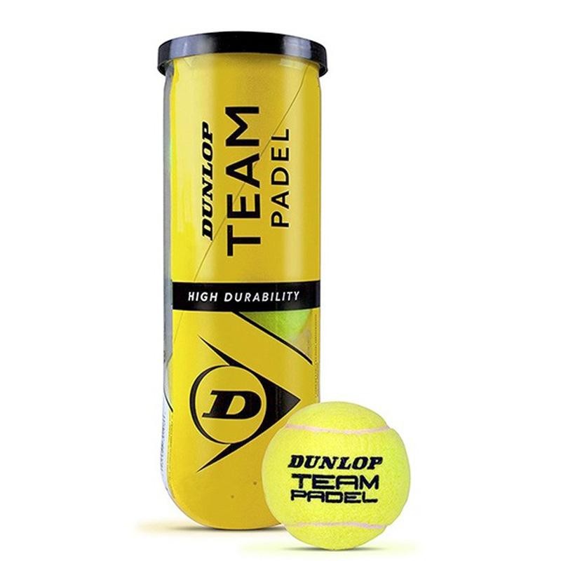 Pelotas Dunlop Team Padel 3 Unidades Pelotas Dunlop Team Padel 3 Unidades