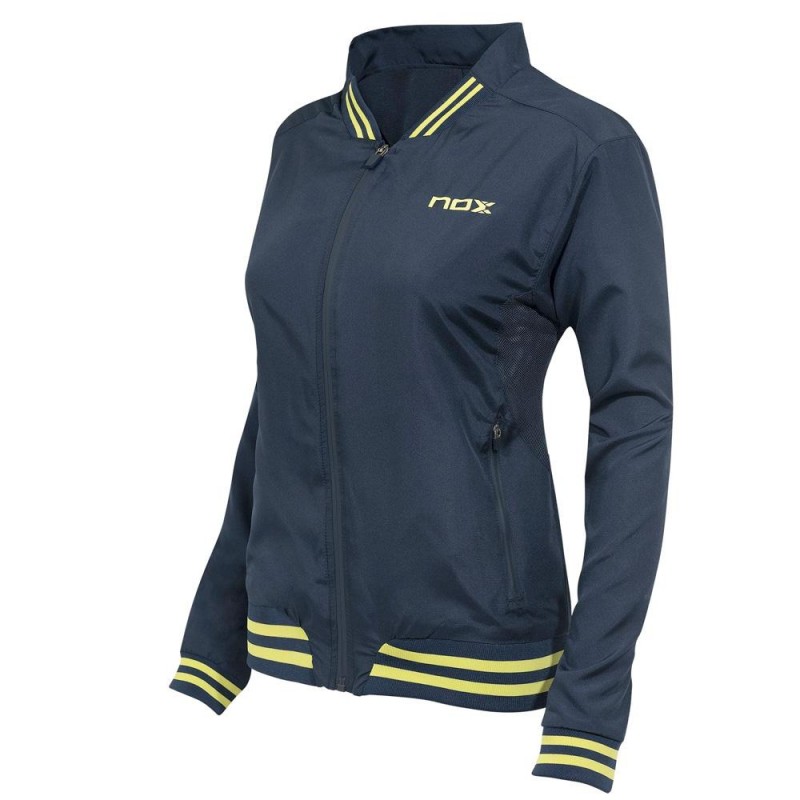 Cortavientos Nox Pro Woman Azul Lima Cortavientos Nox Pro Woman Azul Lima