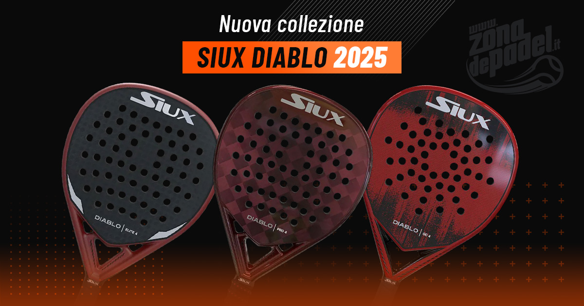 Il Rinnovamento di una racchetta Mitica: Nuova Collezione Siux Diablo 4
