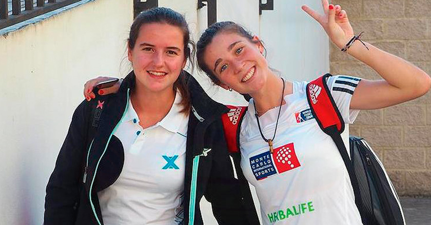 Martita Ortega e Ari Sánchez nelle categorie junior