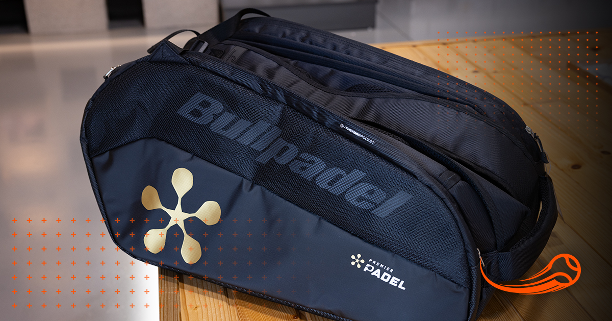 Borsa da padel Bullpadel BPP26002 Vertex Geo Premier nero 2026