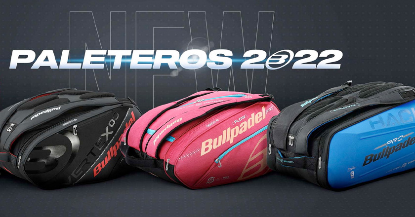 Arrivano le nuove borse da padel Bullpadel 2022, più grandi e più spaziose
