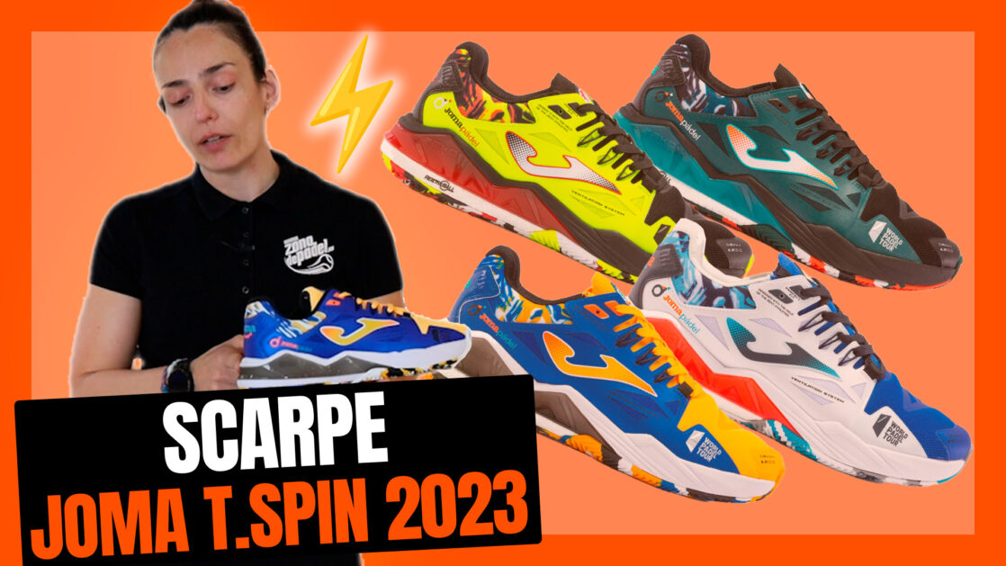 Scarpe da padel JOMA T.SPIN 2023: analisi, opinione e test