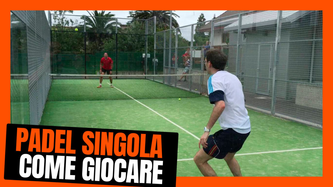 Padel singolo, gioca 1 contro 1