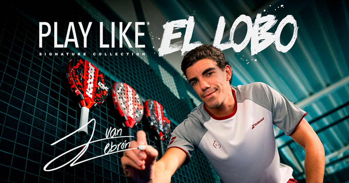 Babolat ti fa giocare a padel con i colori di Juan Lebrón nel 2024