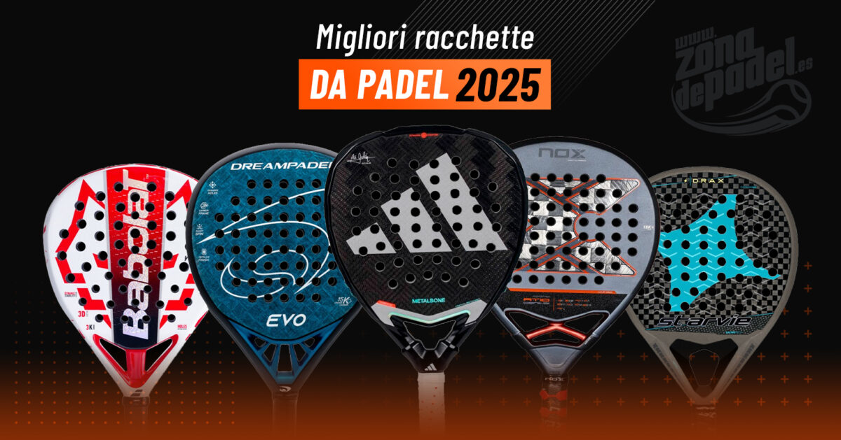 Le 10 migliori racchette da padel del 2025