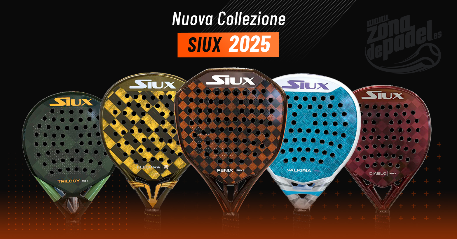 Analisi dell'innovativa collezione di racchette padel Siux 2025