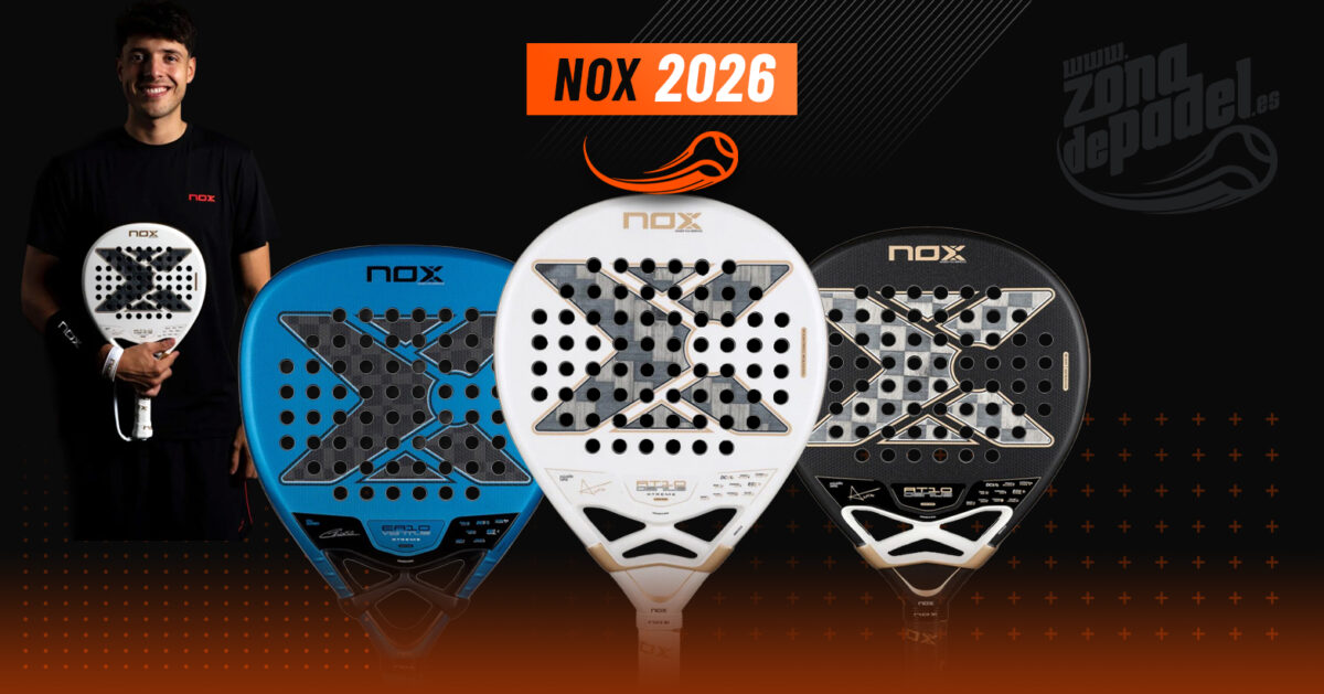 Nox 2026: scopri le 10 racchette padel che segnano la nuova era del padel.