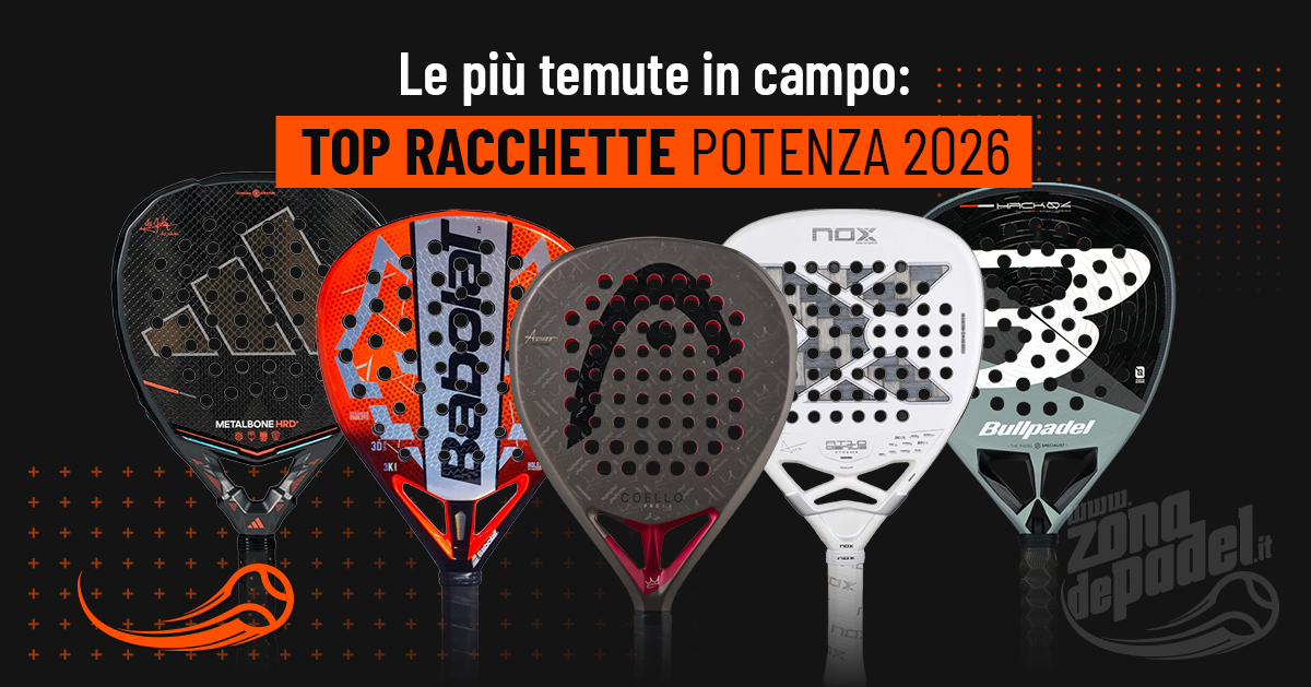 I 10 migliori racchette padel di potenza del 2026: domina il gioco d’attacco.