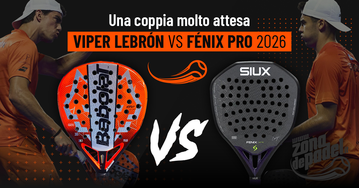 Babolat Viper JL 2026 VS Siux Fenix PRO 2026