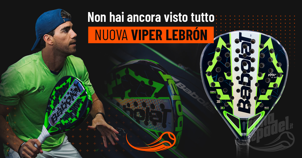 Quali sono i cambiamenti nella nuova Babolat Viper Blu 2026 di Juan Lebrón? Analisi completa della racchetta da padel del Lupo.